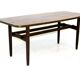 Table basse en palissandre, Suède, 1960