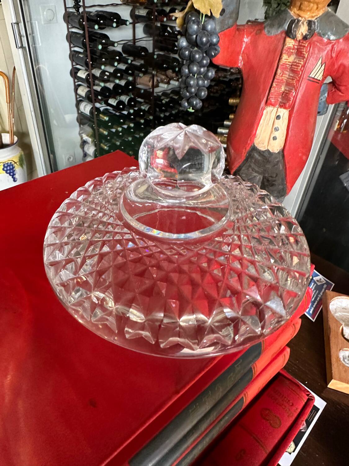 Baccarat crystal candy box