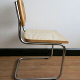 Duo of chairs Cesca B32 by Marcel Breuer