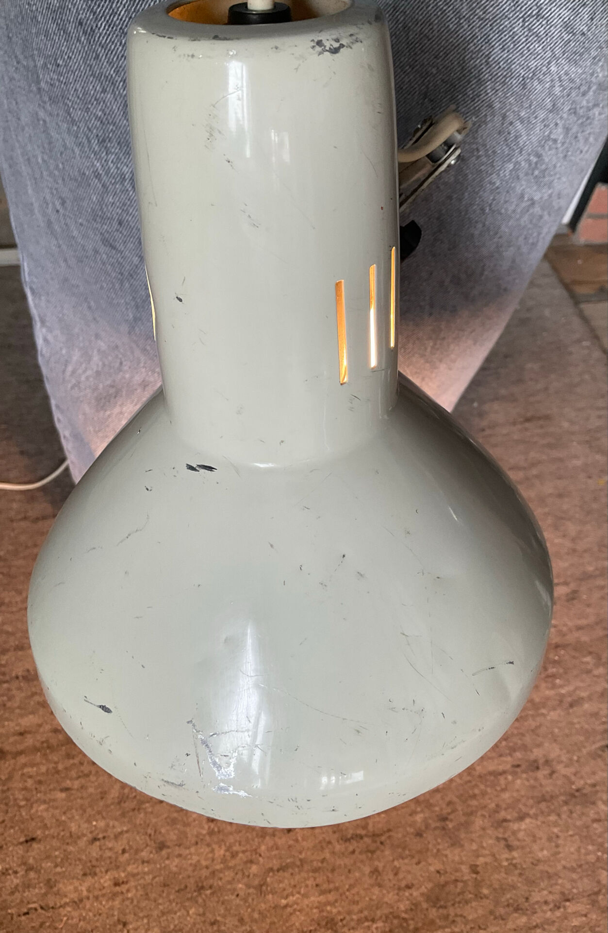 Lampe vintage d’architecte Ledu des années 60-70