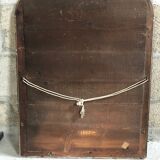 Miroir ancien style Louis Philippe 68 X 52 cm