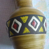 Jasba w germany diamond pottery vase