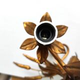 Pair of wall lights with ears of wheat decor