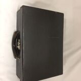 small vintage black suitcase