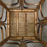 High square vintage bamboo harness