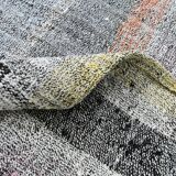 7x10 Soft Pastel Bohemian Hand Woven Turkish Kilim Rug, 220x304Cm