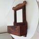 Antique Hindu barber's mirror