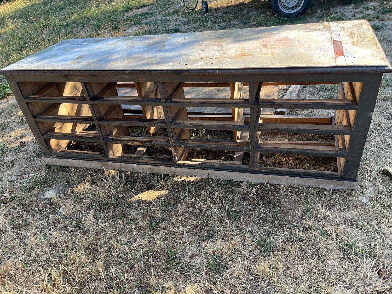 Meuble de métier à tiroirs