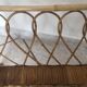 Rattan magazine rack