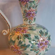 Vintage cracked earthenware pitcher by André Bayer – Years