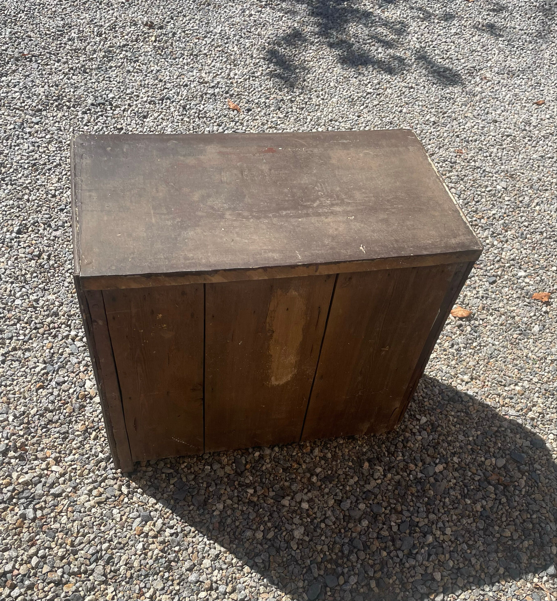 cabinet d'écriture commode ancien en bois