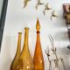 Carafe Empoli ambre vintage
