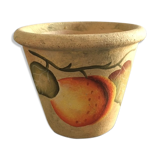 Apricot decor flowerpot