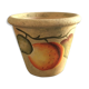 Peach decorative pot
