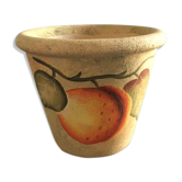 Peach decorative pot