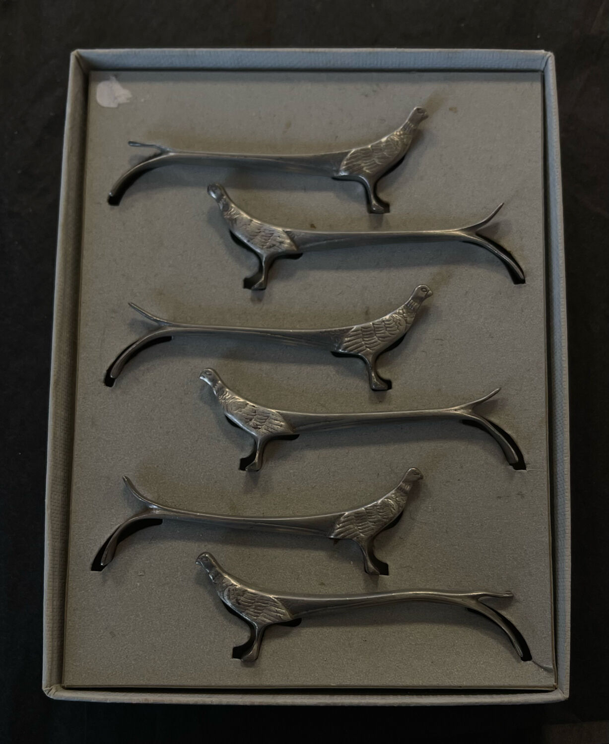 6 antique knife doors