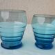 8 blue glasses