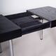 Bauhaus Extendable Dining Table in Oak Veneer and Chrome, 1930s