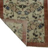 ONE-OF-A-KIND TURKISH HANDWOVEN VINTAGE RUG - RUSTIC VINTAGE CHARM 200X 104