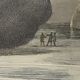 Original zoological plate of 1839 " the right whale "