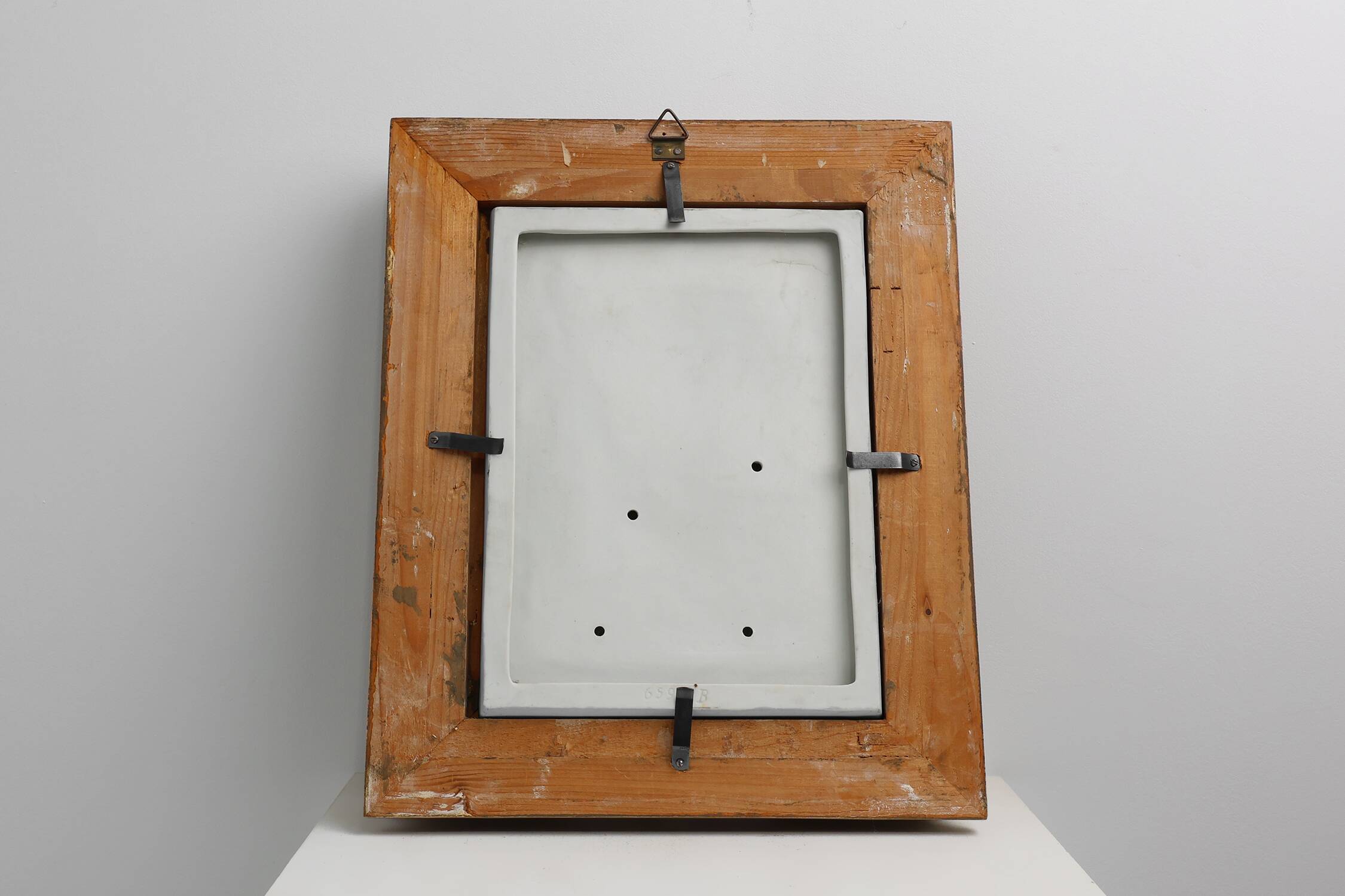 Porcelain Wall Art in Baroque style by Alt Meissen, Germany 1950s