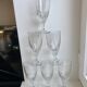 Set of 6 wine glasses / absinthe xxth