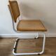 Marcel Breuer chair cesca B32 white
