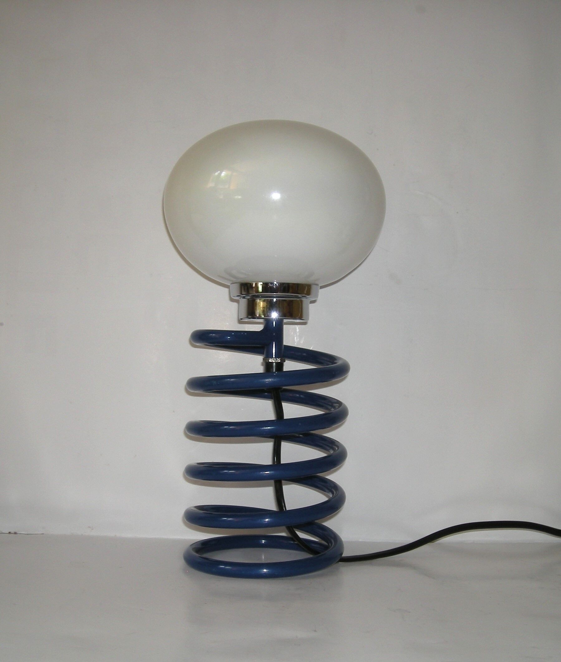 70s spring lamp