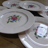 6 plates plates Sigoin Sarreguemines