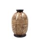 Louis Auguste Dage, Art Deco unique ceramic vase, France 1930