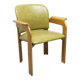 Bruno Rey solid beech bridge armchair for Dietiker 1960 green