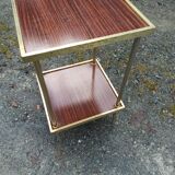 Gold chrome formica shelf harness