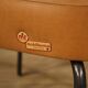 Fauteuil design italien en similicuir
