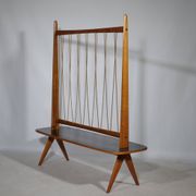 Table à plantes en bois de cerisier des années 1960