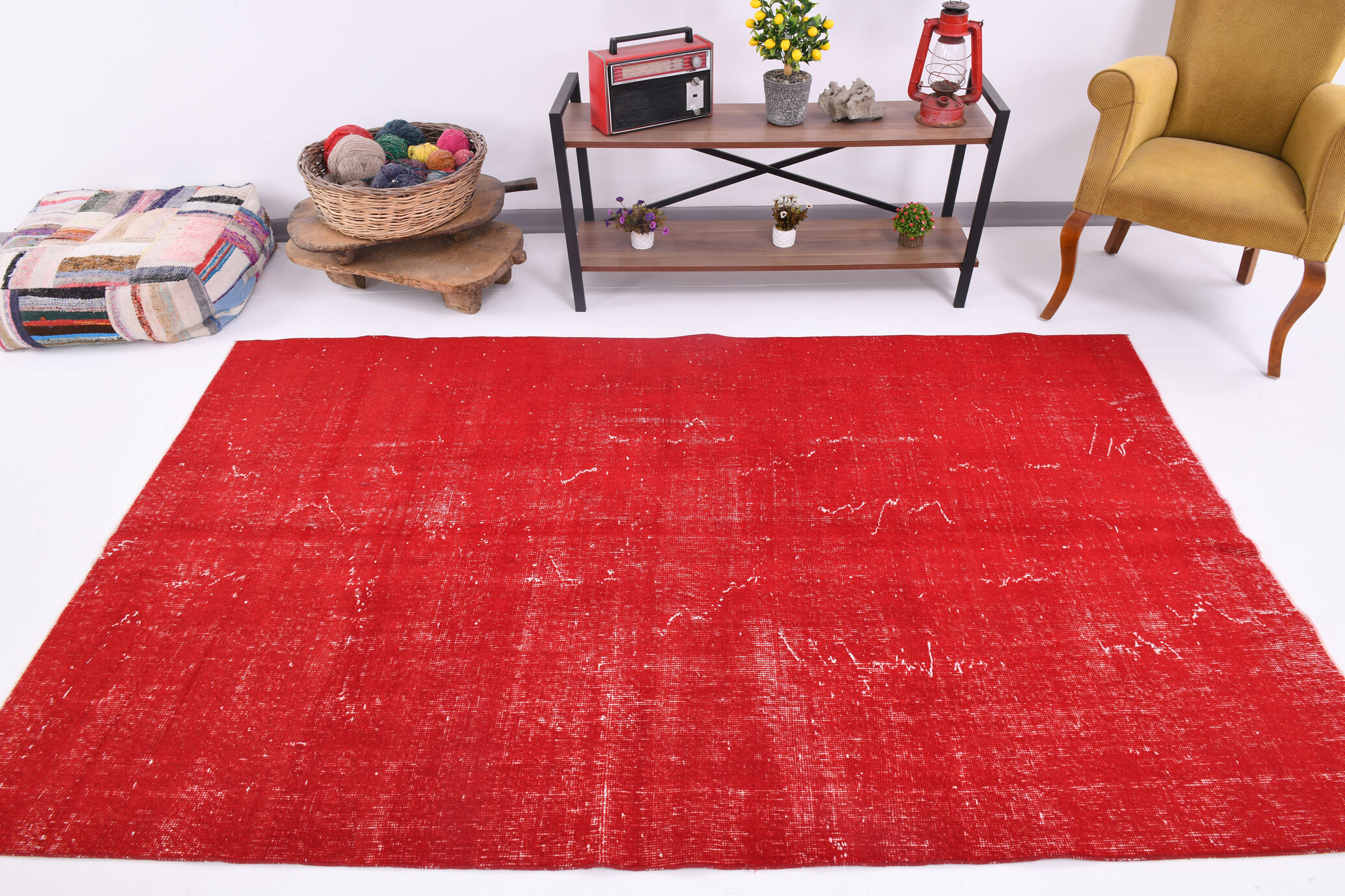 Tapis vintage bohème 255x157