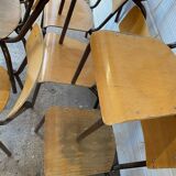 Lot 8 school chairs
