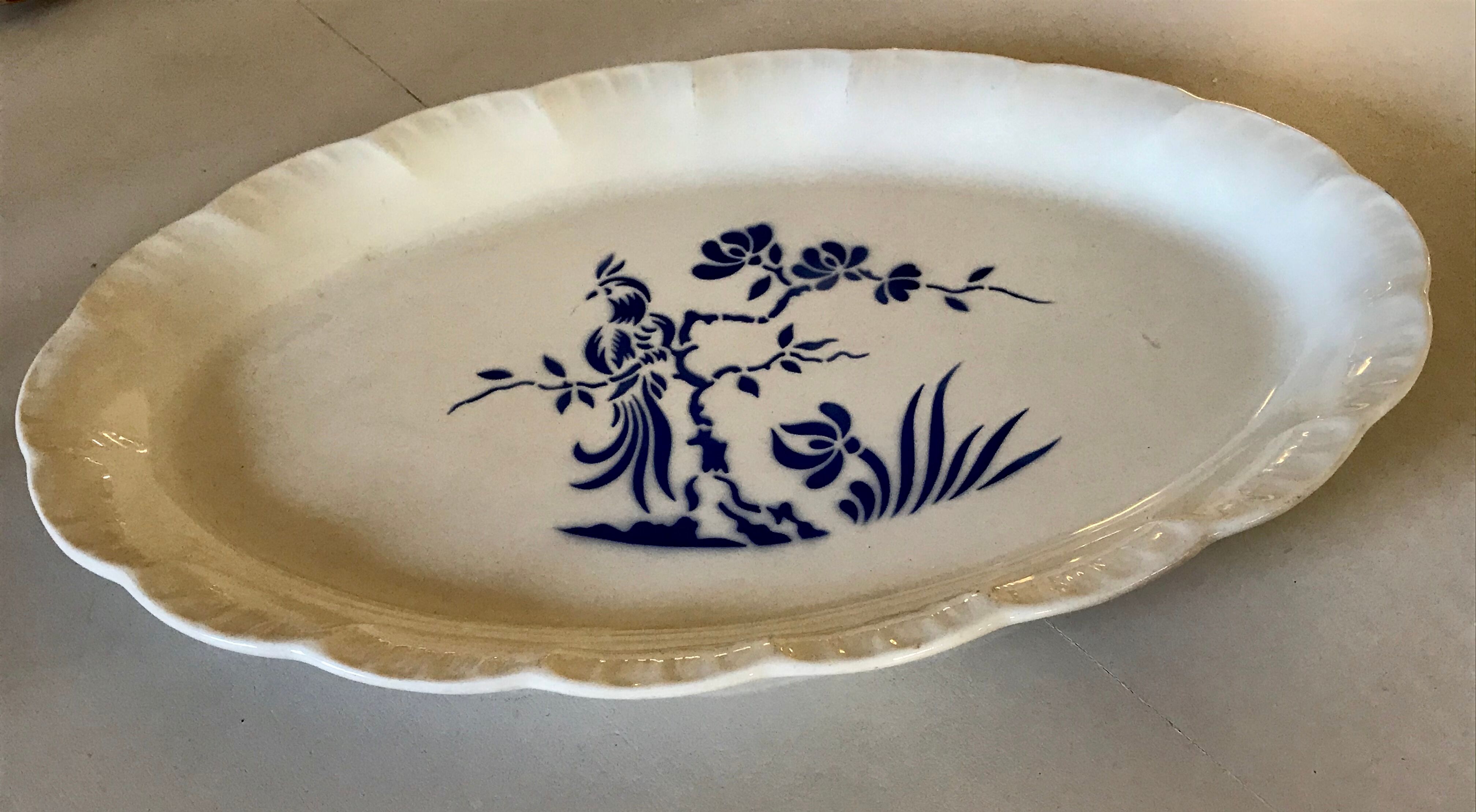 Digoin Sarreguemines dish