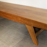 Vintage coffee table from the 60s in oak