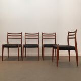 4 vintage Moller 78 chairs