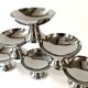 Ensemble de 6 coupes à glace en Inox Guy Degrenne