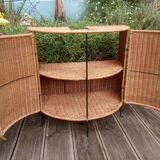 Vintage rattan furniture 50s