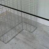 LARGE “WIRE” TABLE BY TERENCE CONRAN FOR HABITAT