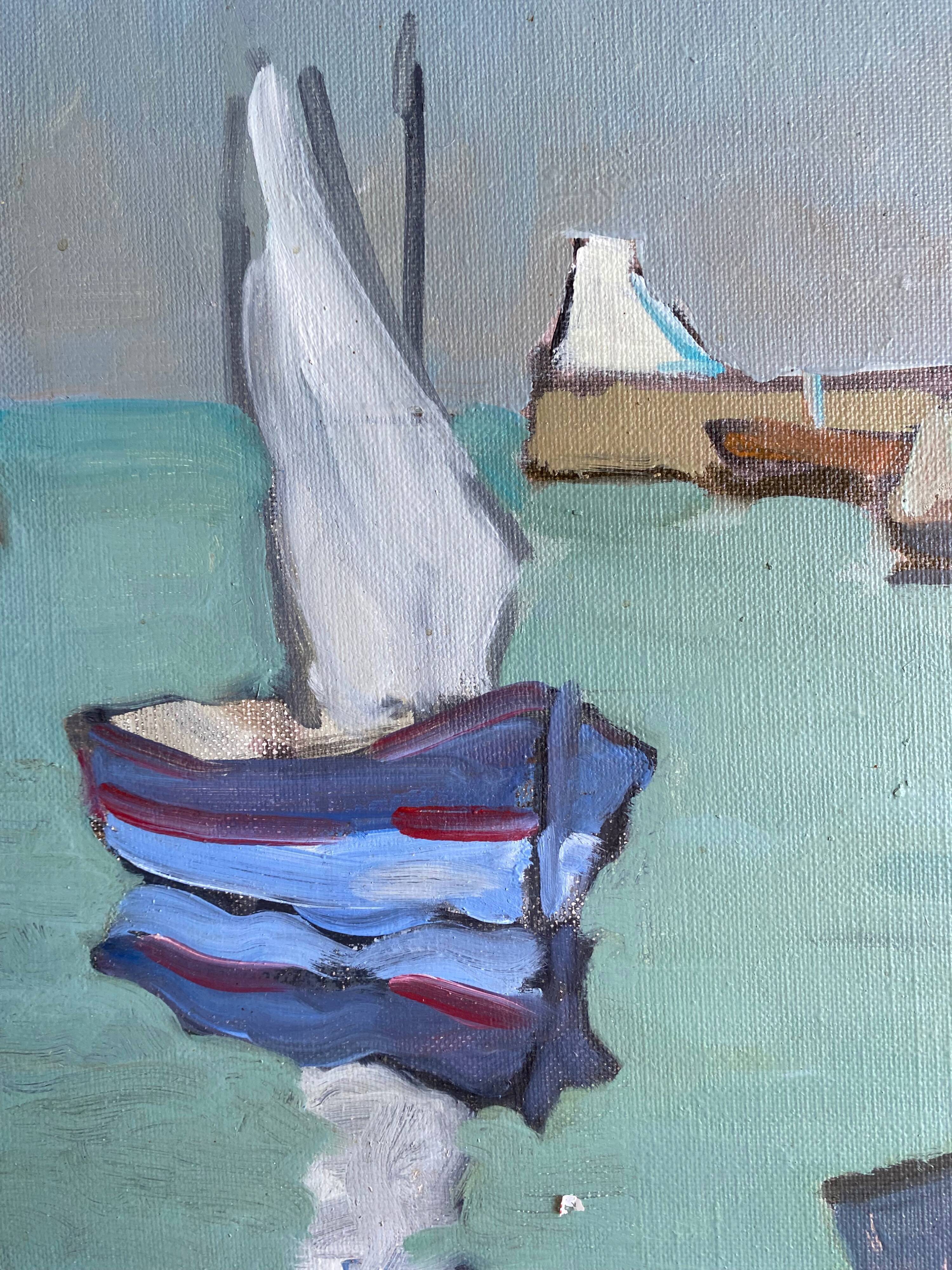 Table "Marine" hst Normandy / Brittany by Robert Leboucher (XX°)