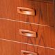 Danish vintage teak secretary | Restored Scandinavian desk