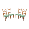 Set de 4 chaises italiennes de Paolo Buffa 1950