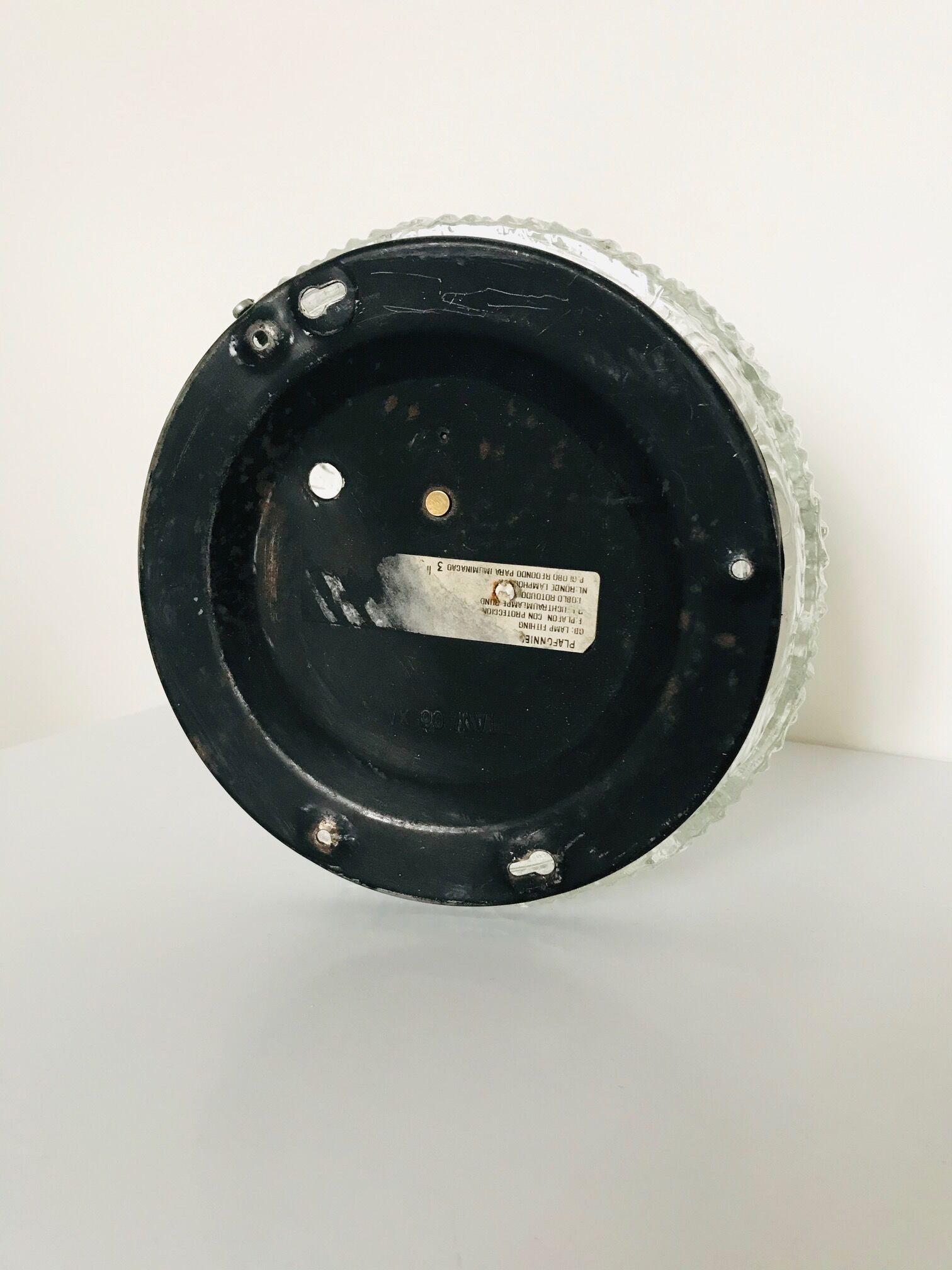 Chiselled glass ceiling