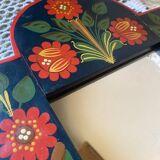 Vintage floral mirror