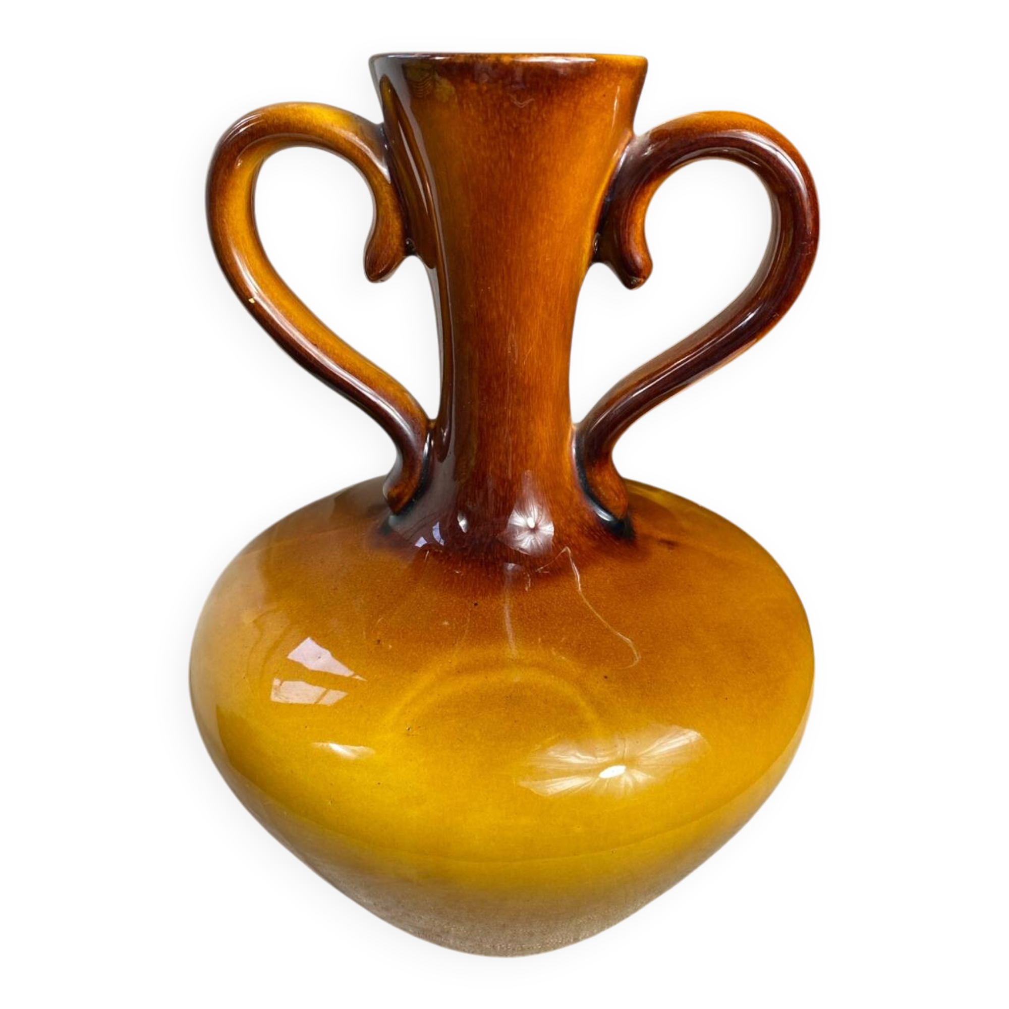 Amphora-type ceramic vase
