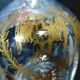 Carafe ewer colorless enamelled fine gold, Empire style: Eagle and louis XVI knot