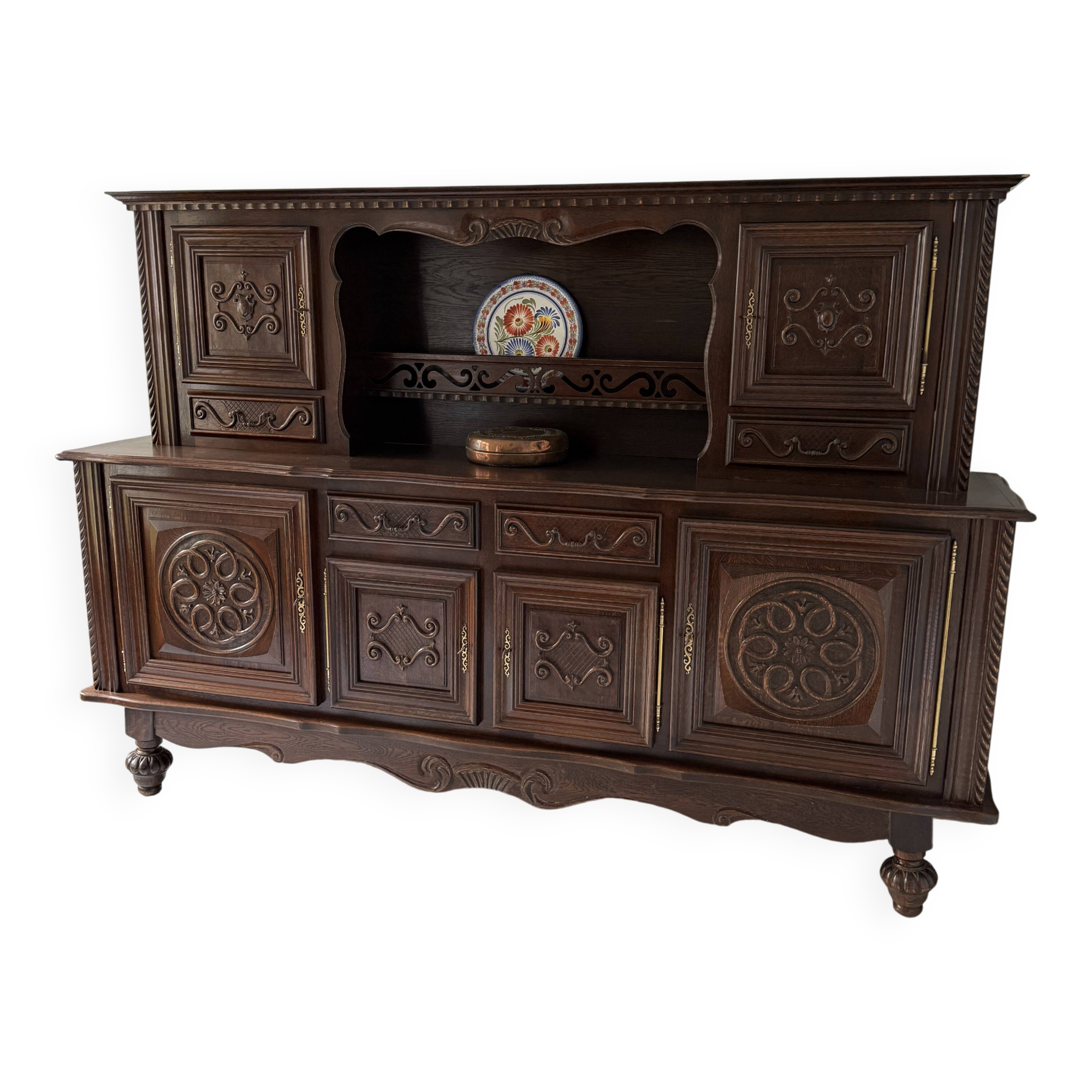 Vintage wooden sideboard